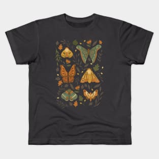 Autumn Moths Kids T-Shirt